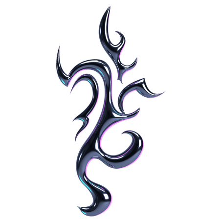 Tribal Tattoo  3D Icon