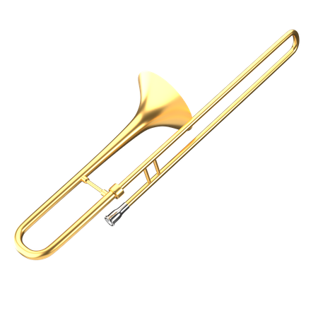 Trombone  3D Icon