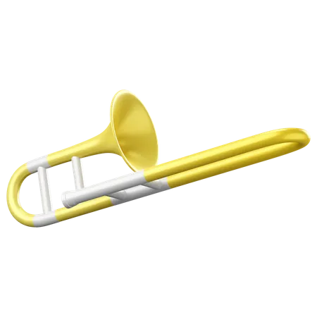 Trombone  3D Icon