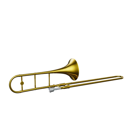 Trombone  3D Icon