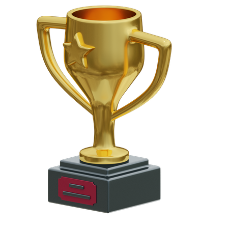 Trophy  3D Illustration