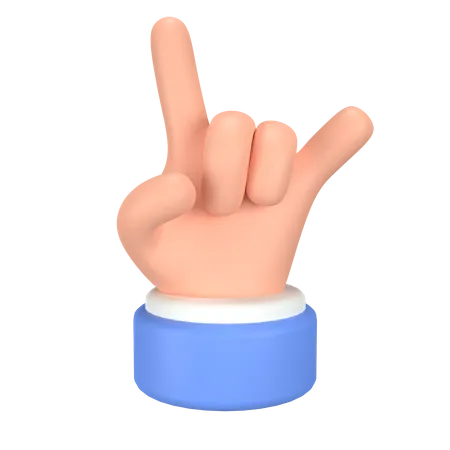 Tu gesto con la mano  3D Icon