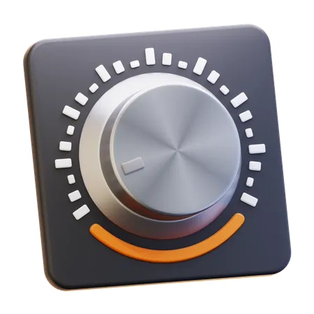 Tuning Dial  3D Icon