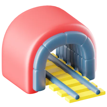 Tunnel  3D Icon