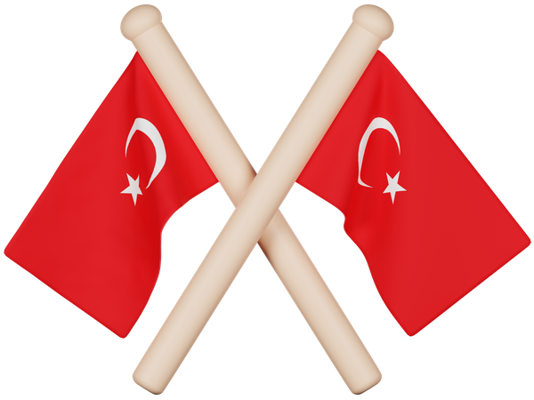 Turkey Flag  3D Icon