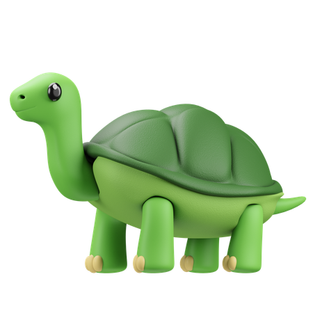 Turtle Emoji  3D Icon