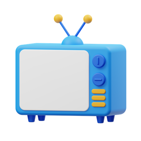 Televisor  3D Illustration