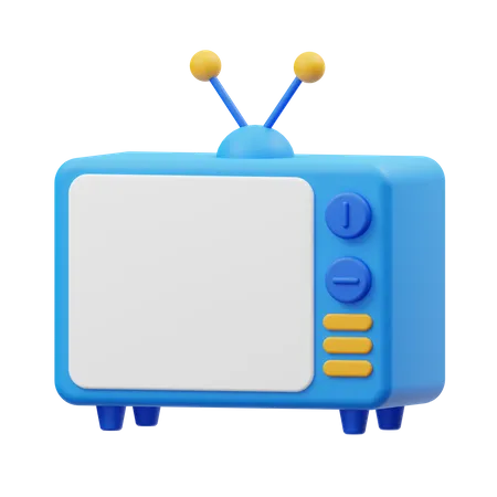 Televisor  3D Illustration