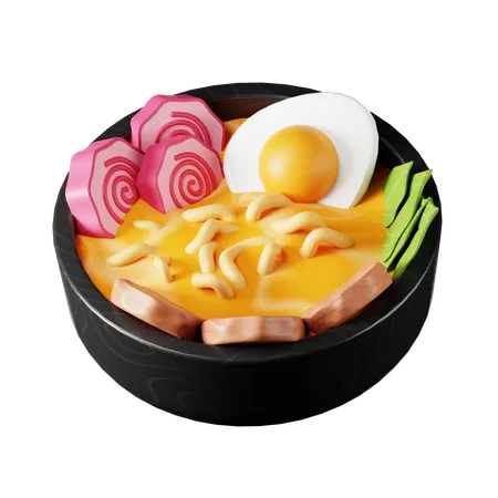 Udon Noodles Japanese Food  3D Icon