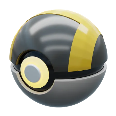 Ultra Ball  3D Illustration