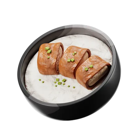 Unagi Chazuke Japanese Food  3D Icon