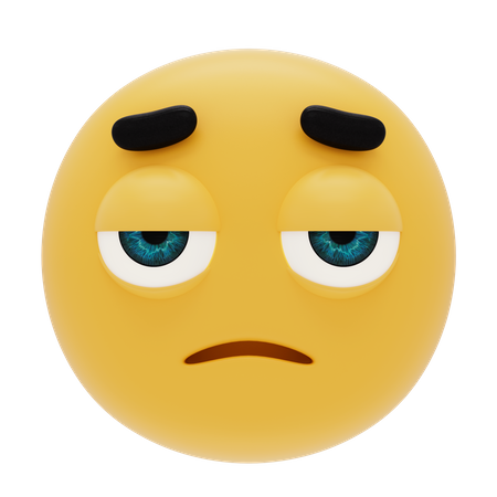 Unamused Emoji  3D Icon