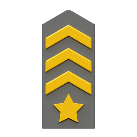 Uniform Patch  3D Icon