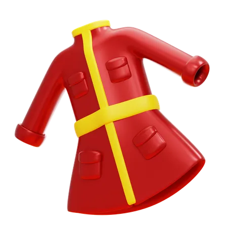 Uniforme de bombeiro  3D Icon