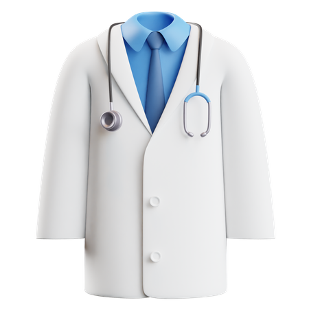 Uniforme médico  3D Icon