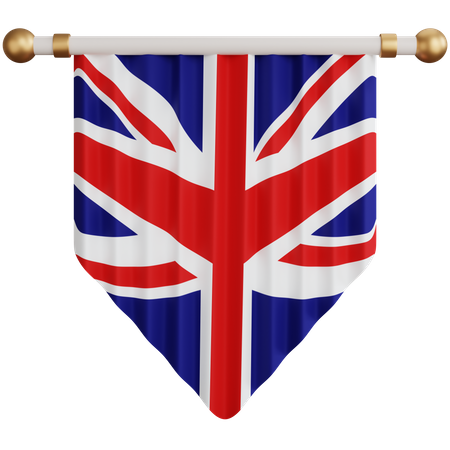 United Kingdom Flag  3D Icon