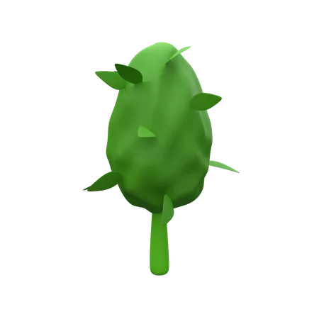 Unkraut Baum  3D Icon