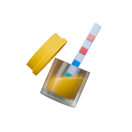 Urinne Test  3D Icon