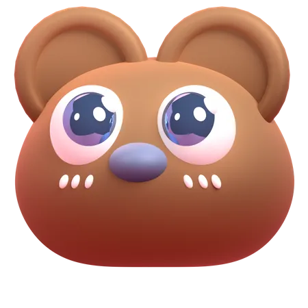 Urso  3D Icon