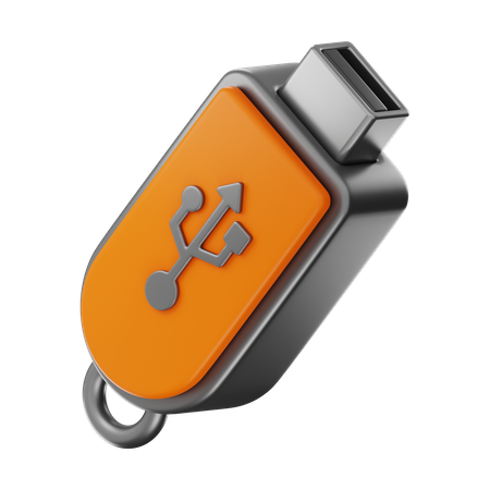 Usb Drive  3D Icon