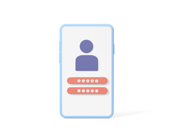 User Login  3D Icon