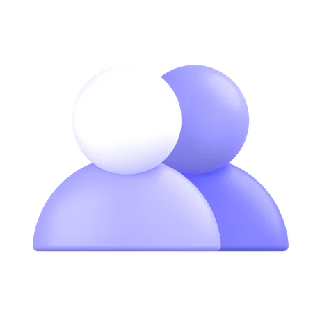 Users  3D Icon