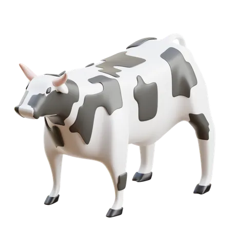 Vaca  3D Icon