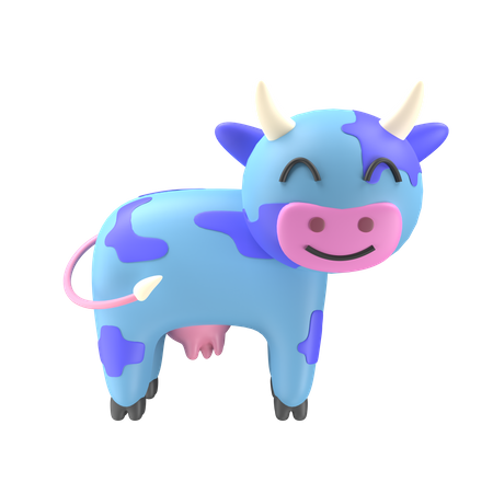 Vaca  3D Icon