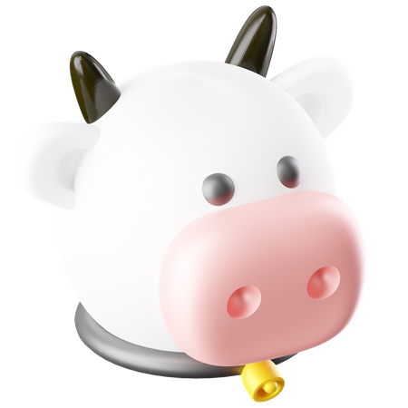 Vaca  3D Icon