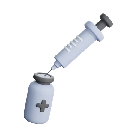 Vaccination  3D Icon