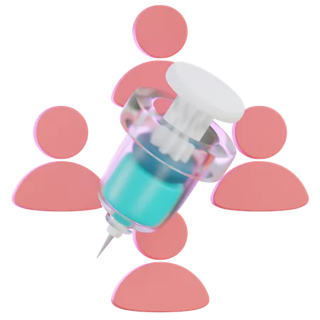 Vaccination  3D Icon