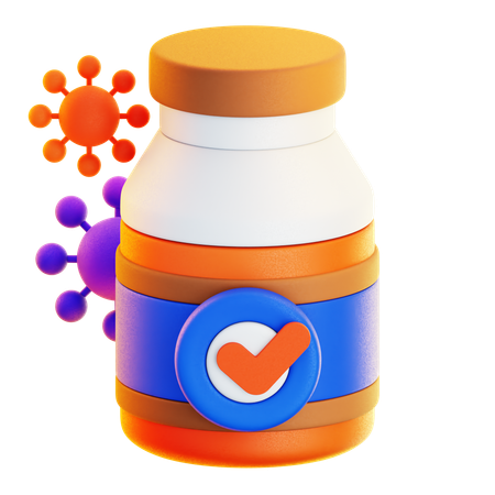 Vaccination  3D Icon