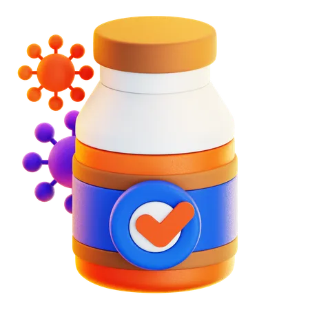 Vaccination  3D Icon