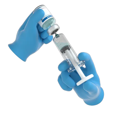 Vaccination  3D Illustration