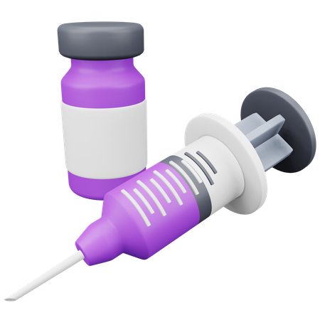 Vaccine  3D Icon