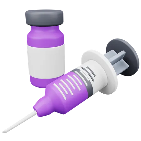 Vaccine  3D Icon