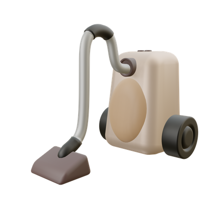 Vacuum Cleaner  3D Icon