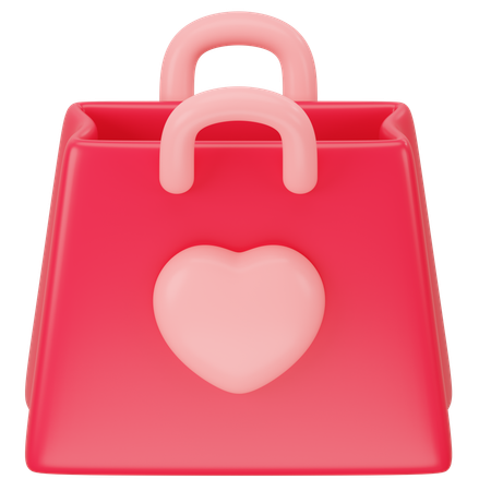 Valentine Shopping  3D Icon