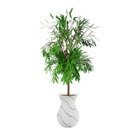 Vaso de planta  3D Icon