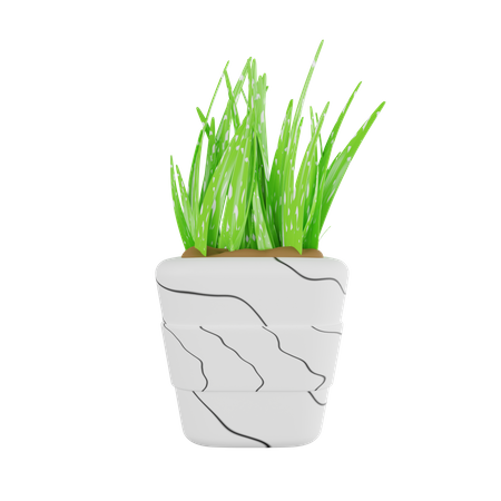 Vaso de planta  3D Icon