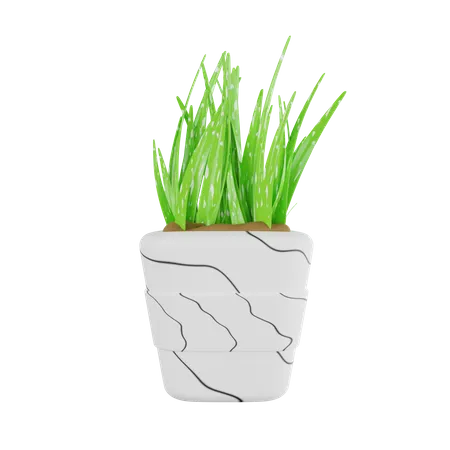 Vaso de planta  3D Icon