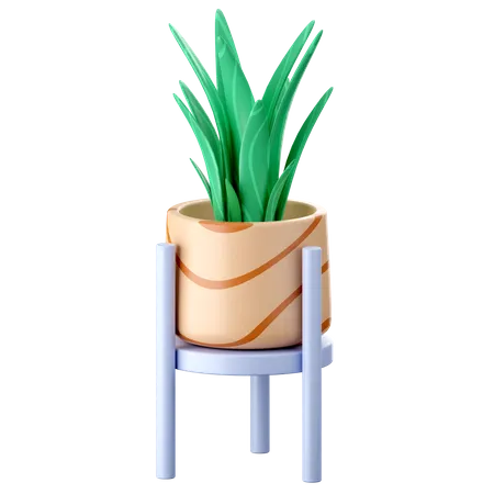 Vaso de plantas  3D Icon