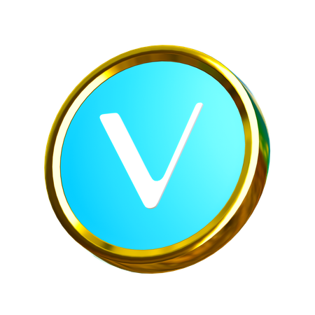 VeChain  3D Icon