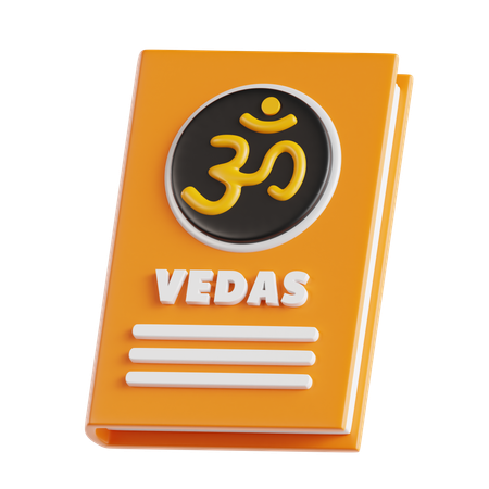 Vedas Book  3D Icon