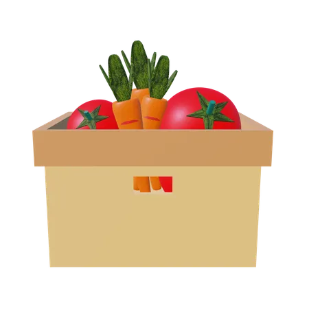 Vegetables  3D Icon