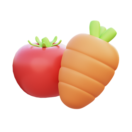 Vegetables  3D Icon