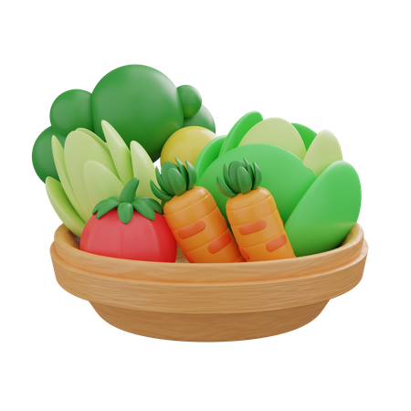 Vegetables  3D Icon