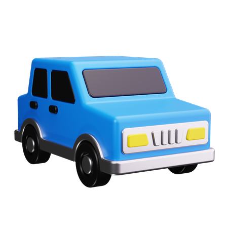 Vehicle  3D Icon