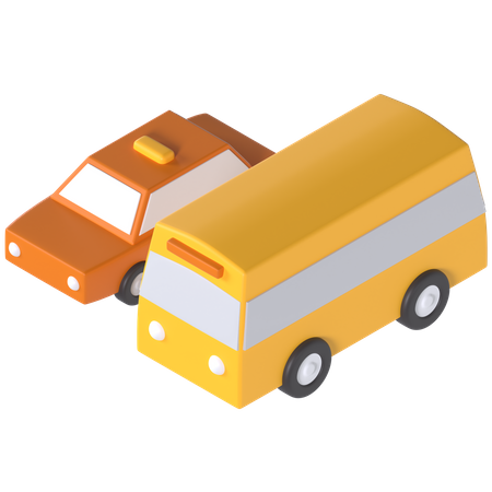 Veículo de transporte  3D Illustration