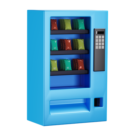 Vending Machine  3D Illustration